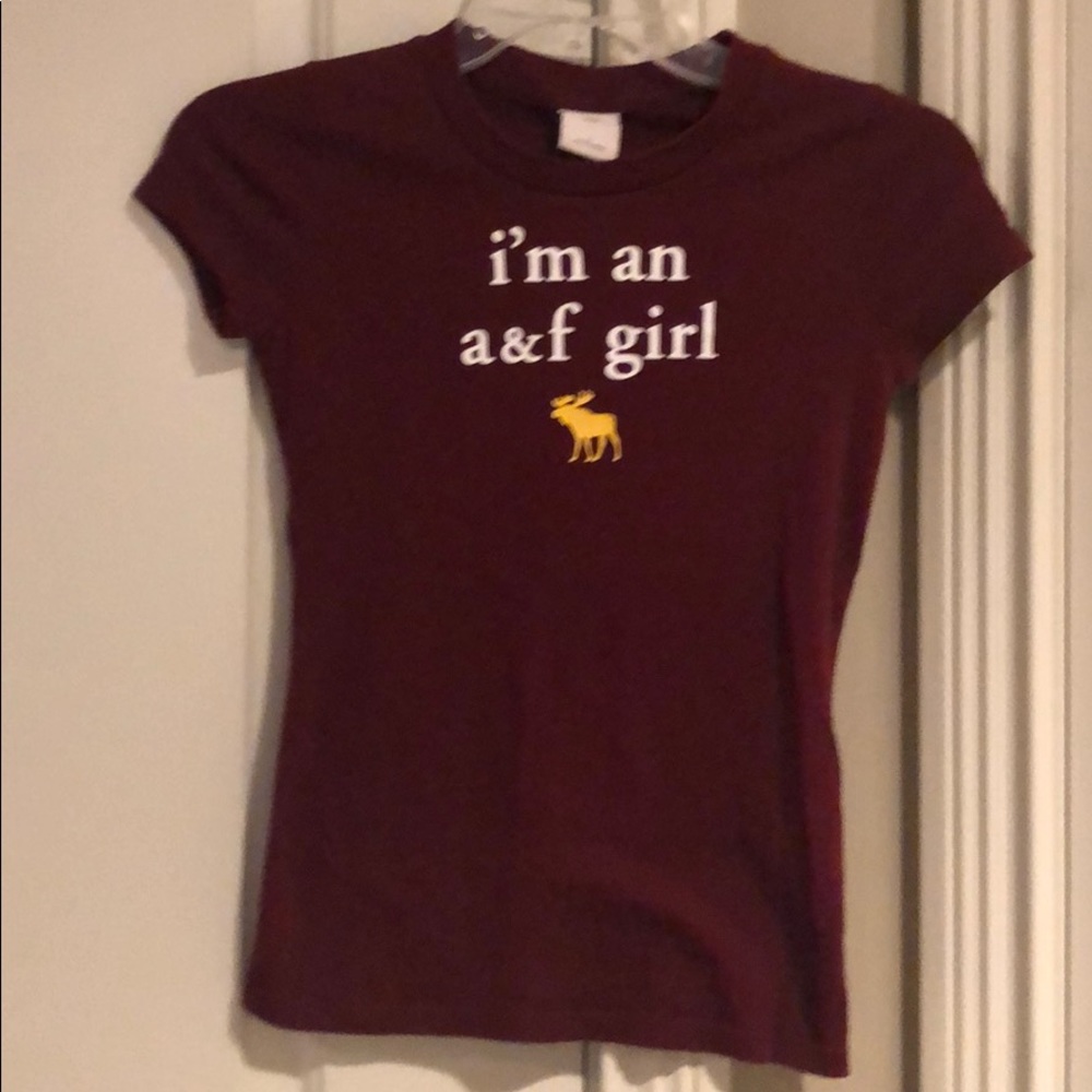 Abercrombie kids size L tee